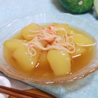 加賀太きゅうりの冷やしあんかけ