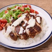 簡単アレンジ チキンオーバーライス