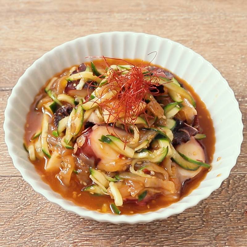 中華くらげときゅうりのピリ辛和え 作り方 レシピ クラシル