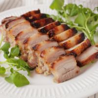 豚バラ肉の塩麹オーブン焼き