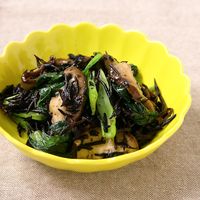 ひじきと小松菜の炒め煮