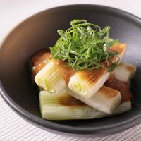 トースターで 長ねぎの田楽