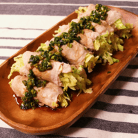 レンジで簡単!肉巻きキャベツ