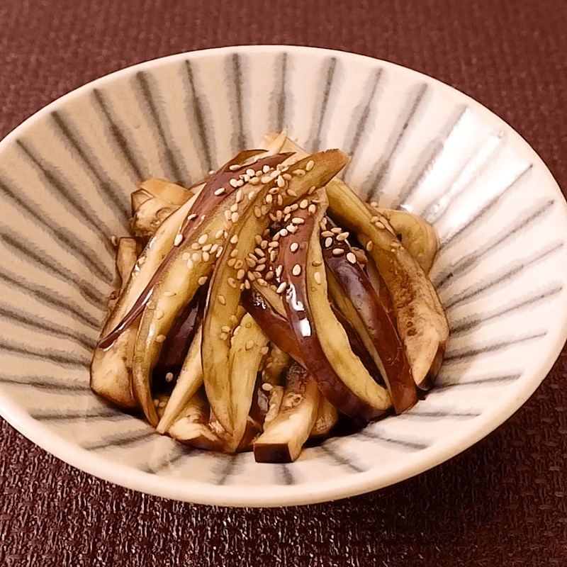 さっぱりジューシー！ピリ辛ナスの中華風おひたし 作り方・レシピ