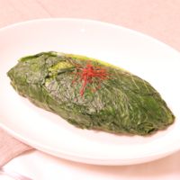 まるでオムライス!野沢菜包み
