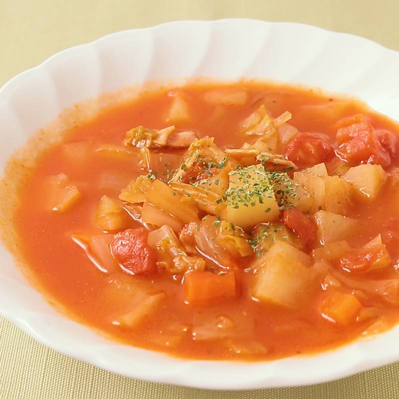  Louise's Italian Cafe ミネストローネ スープ レシピ