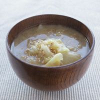 優しい甘さ キャベツのゴマスープ