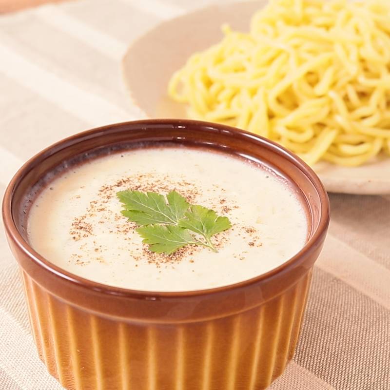 洋風チーズクリームつけ麺 作り方・レシピ