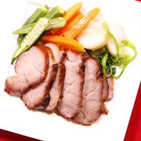 豚ロース肉のはちみつ漬けロースト