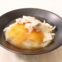 野菜も豚バラもスライス煮込み