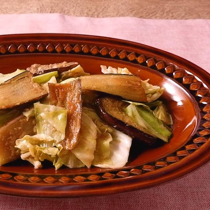 なすとキャベツのペペロン炒め 作り方・レシピ | クラシル