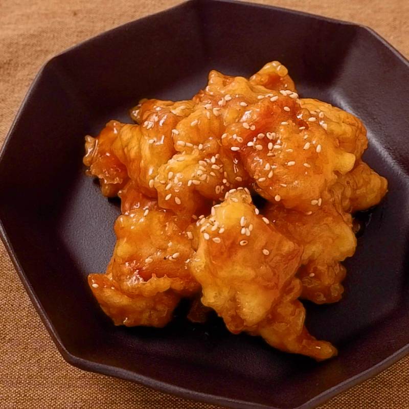 ハニーセサミチキンのレシピ