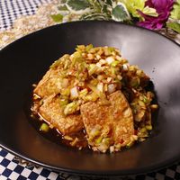 やみつき!厚揚げの香味ソースがけ