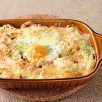 カレーリメイク 焼きチーズカレーパスタ
