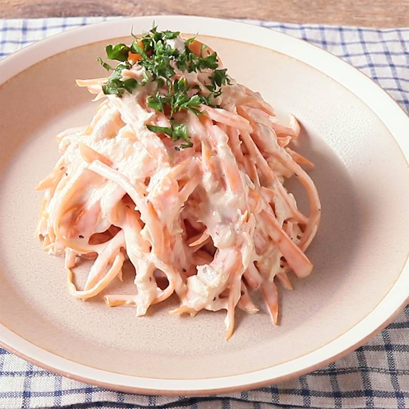 にんじんたっぷりのツナマヨサラダ 作り方・レシピ | クラシル