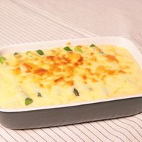 ホタテの旨味たっぷりクリーミーグラタン