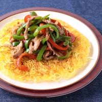 ピーマンたっぷり チンジャオロース焼きそば