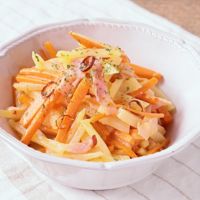 じゃがいもとにんじんの洋風きんぴら