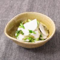 カブのとろろ昆布和え