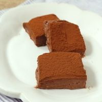 ヘルシー豆腐生チョコ