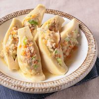 節約メニュー 高野豆腐の具沢山はさみ煮