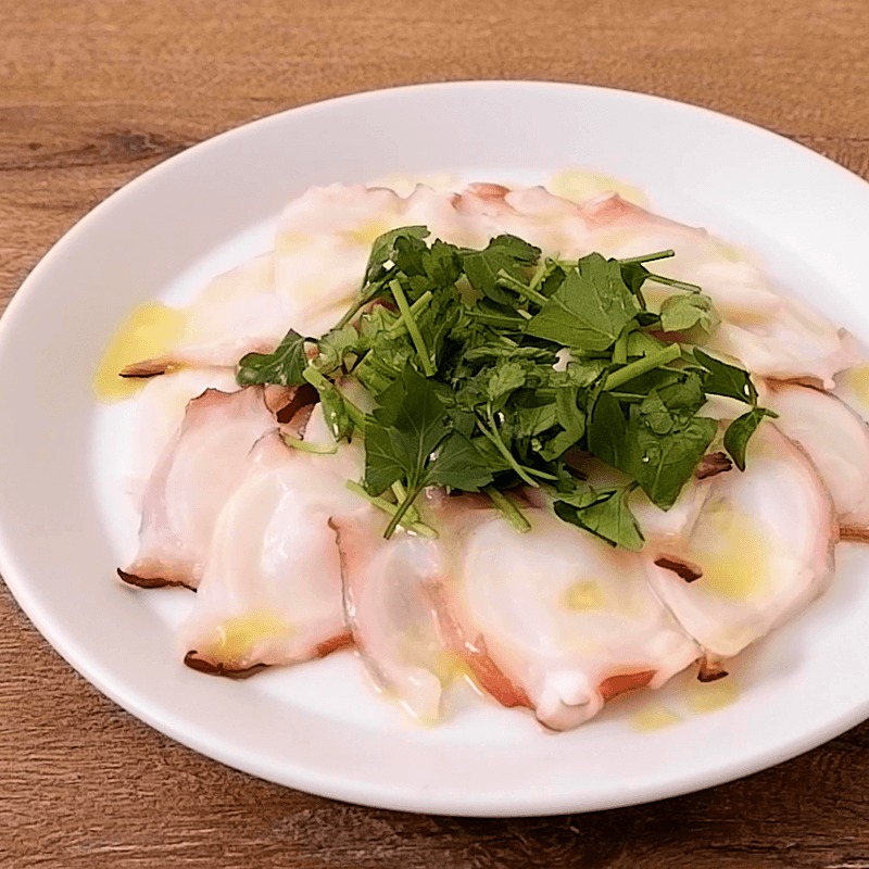 簡単 タコのカルパッチョ 作り方 レシピ クラシル