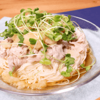 暑い日にはこれ!豚しゃぶおろし ぶっかけそうめん