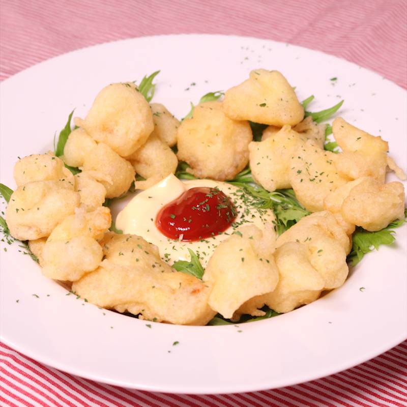 ふわふわ！エビのフリット 作り方・レシピ | クラシル