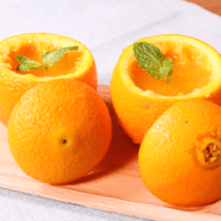 材料3つで!オレンジ丸ごとフレッシュゼリー