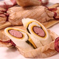巻いて簡単!ウインナーのくるくるサンド