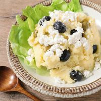 ごろごろオリーブのダブルチーズポテトサラダ