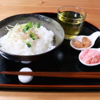 ジャスミン茶で!冷たいお茶漬け