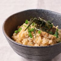 深川飯風混ぜご飯