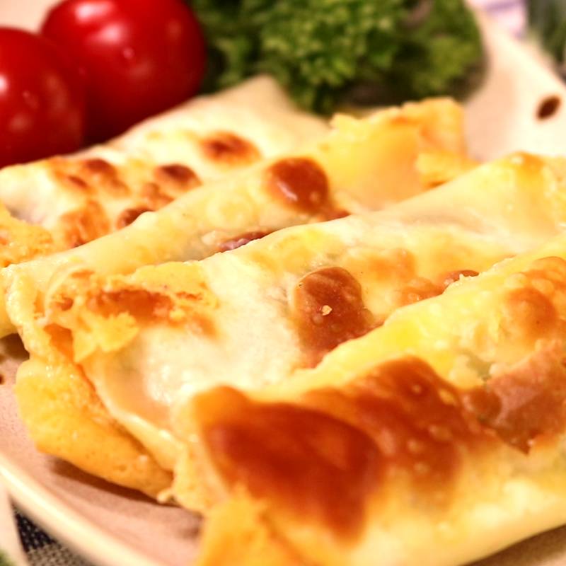 餃子の皮で大葉チーズ巻き 作り方 レシピ クラシル