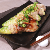 やみつき!わさび味噌香るアボカドチーズ肉巻き