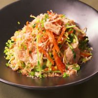 和風!豆苗塩麹焼きそば