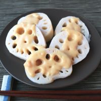 からしレンコン風ホットサラダ