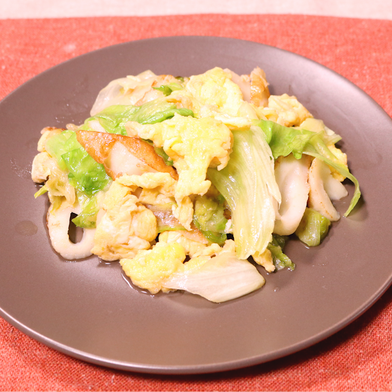 ふんわり卵とレタスの中華風炒め 料理動画(レシピ動画)のkurashiru [クラシル]