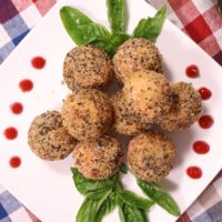 レンジで簡単!とろ〜りチーズのイタリアンコロッケ