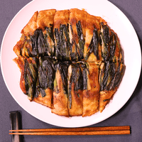 サクッ!もちっ!ふわっ!キムチ納豆チヂミ