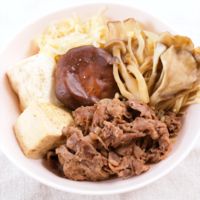 きのこたっぷり シンプルすき煮