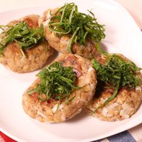 お手軽！サバの缶詰で簡単お魚ハンバーグ