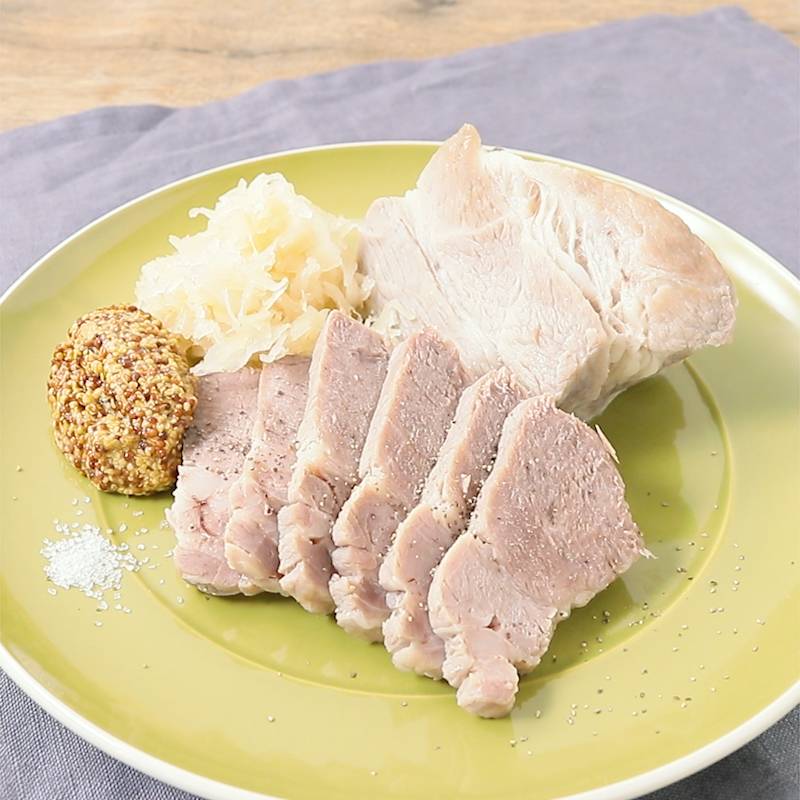 簡単ゆで豚風 アイスバイン 作り方・レシピ | クラシル
