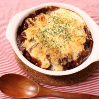 レトルトカレーリメイク 焼きカレー