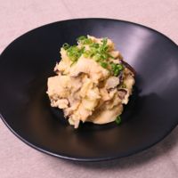 中華風!きのこ炒め入りポテトサラダ