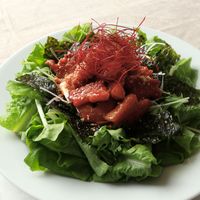 野菜たっぷり サムギョプサルサラダ