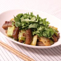エスニック風こんにゃく炒め