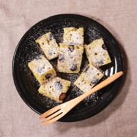 簡単!黒豆と抹茶のスティックパンケーキ