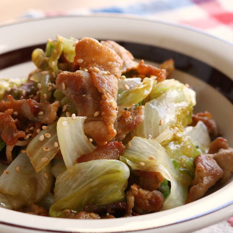 レタスと豚肉のオイスターソース炒め 作り方 レシピ クラシル