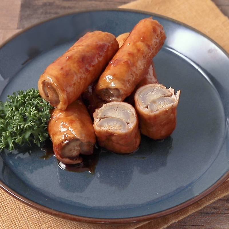 ごぼうの甘辛豚ロース巻き 作り方 レシピ クラシル